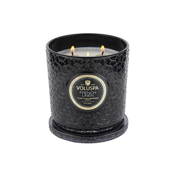 French Linen Luxe Candle