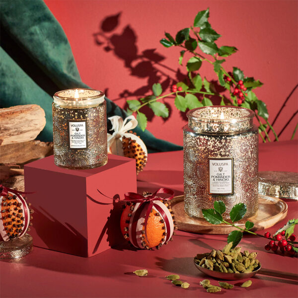 Gilt Pomander & Hinoki Small Embossed - Image 3