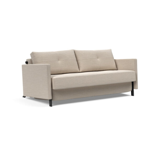Cubed 02 Svefnsófi með örmum 160 cm