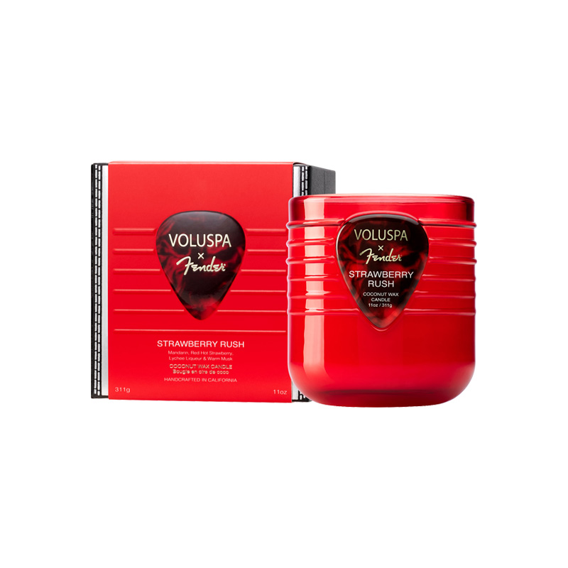 Strawberry Rush Boxed Candle
